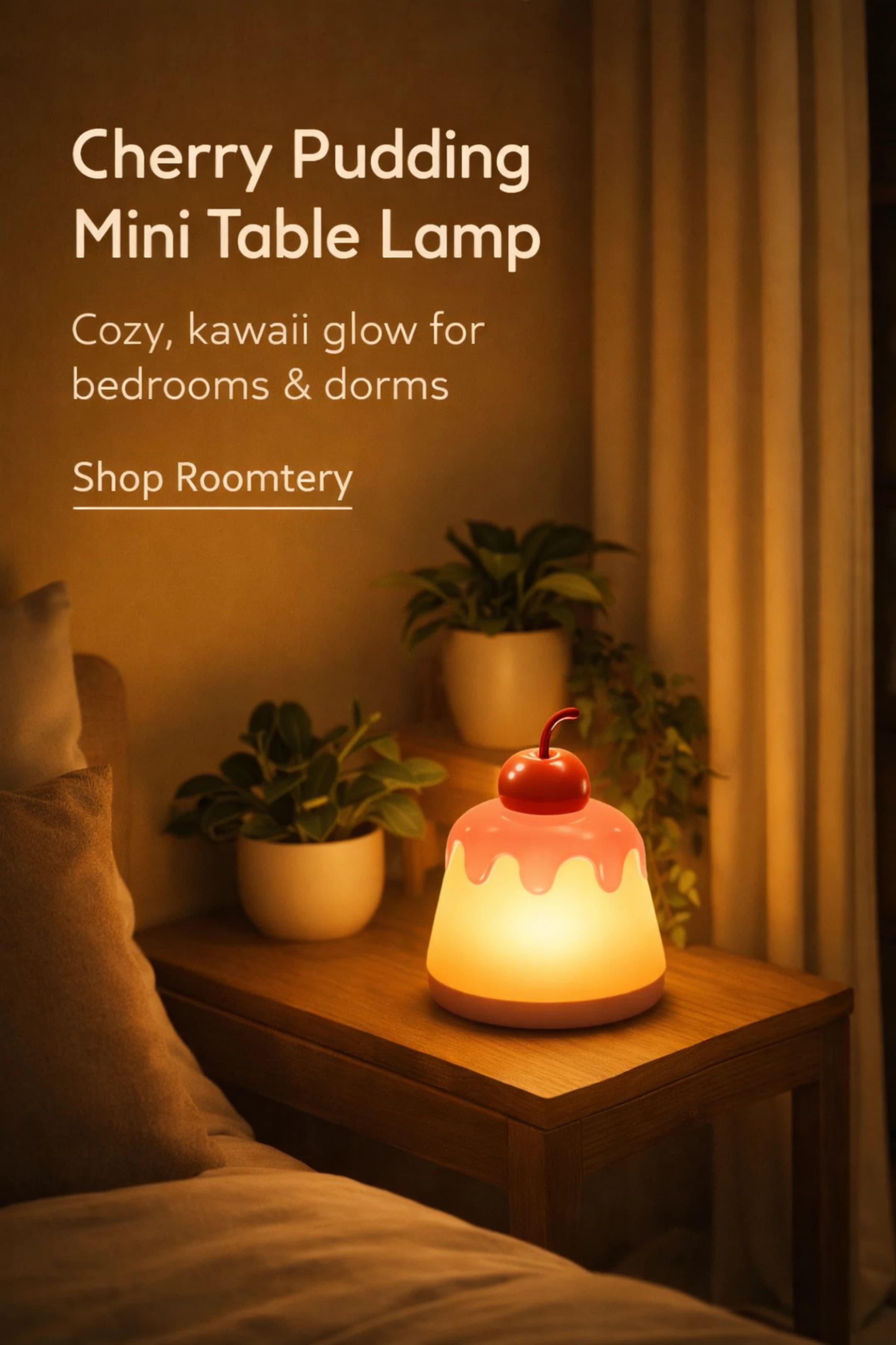 Table lamp product image for Pinterest